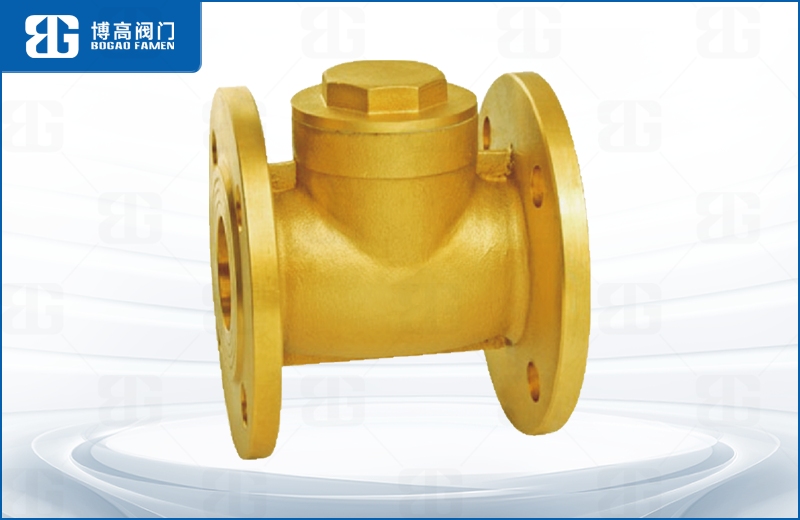 黃銅法蘭止(zhi)回閥