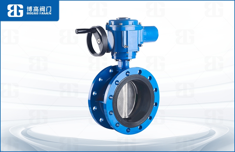 電動法蘭(lan)中線蝶閥(fa)