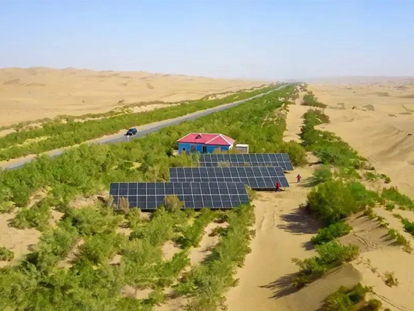 塔裏(lǐ)木油田綠色“光(guāng)”景無限好